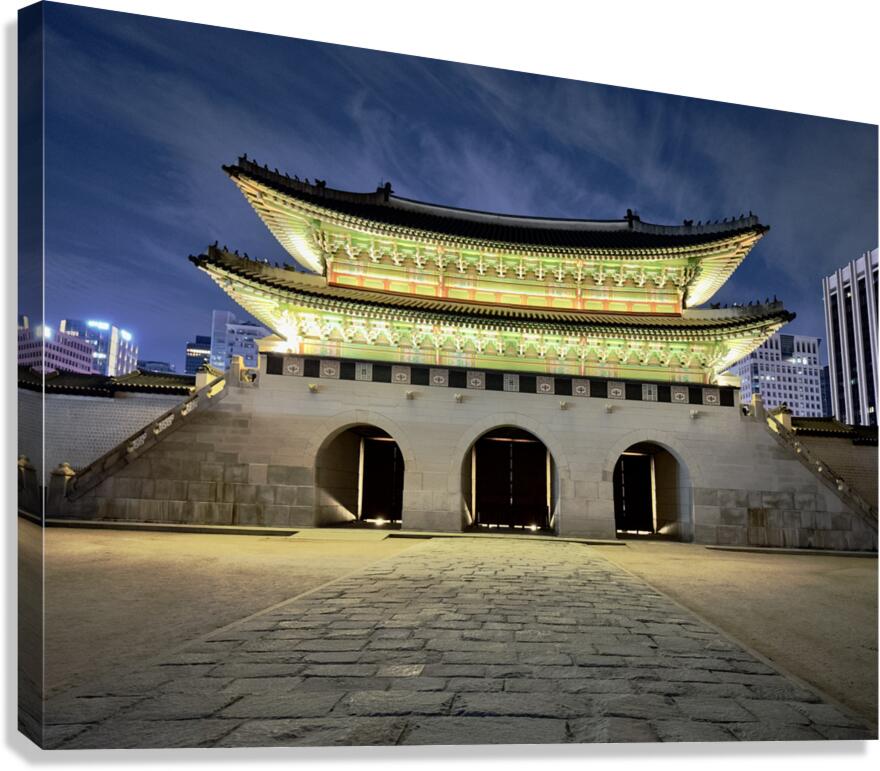 Gyeongbokgung Palace Seoul Korea 5 Canvas Print
