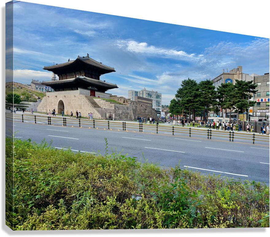 Heunginjimun Street View Seoul South Korea Canvas Print