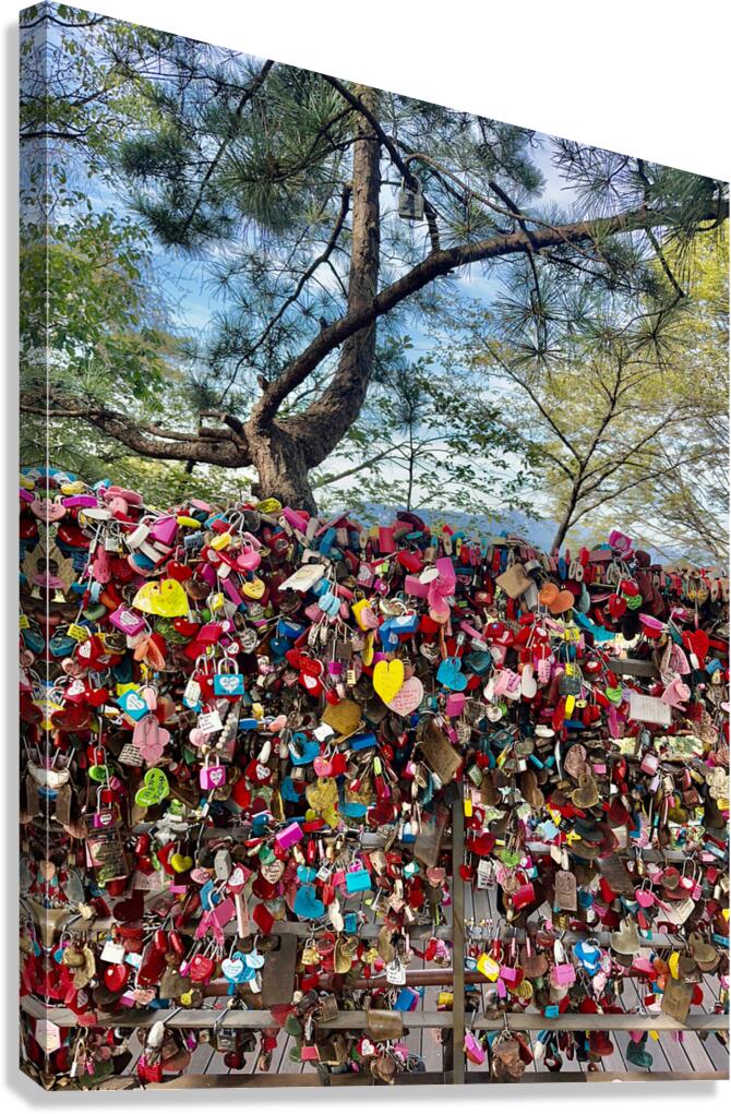 Namsan Tower Seoul South Korea 2 Canvas Print