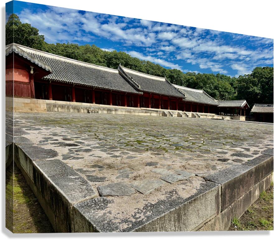 Jongmyo Shrine Seoul South Korea 3 Canvas Print