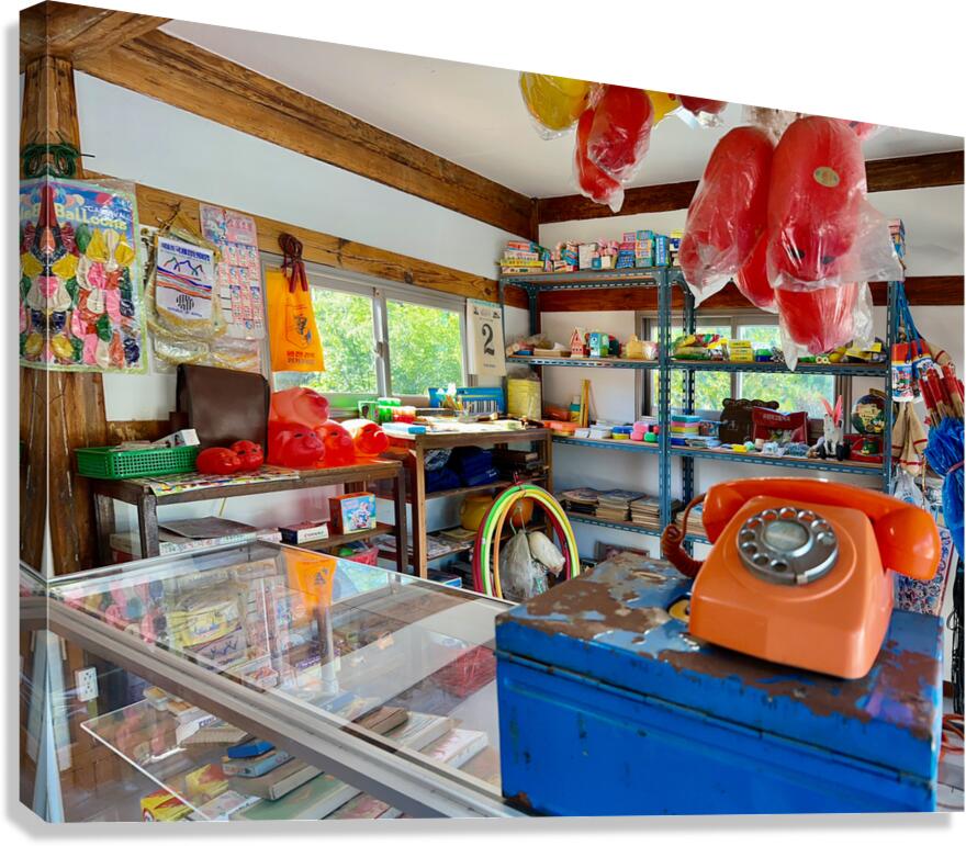 Old General Store Seoul South Korea 2 Canvas Print