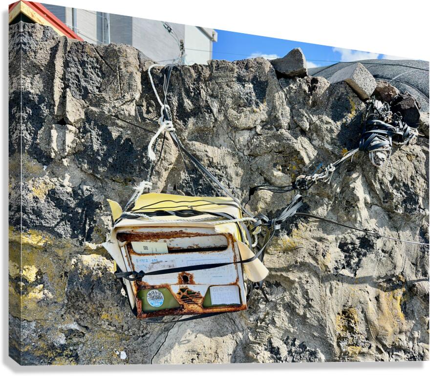 The Mailbox Jeju South Korea Canvas Print