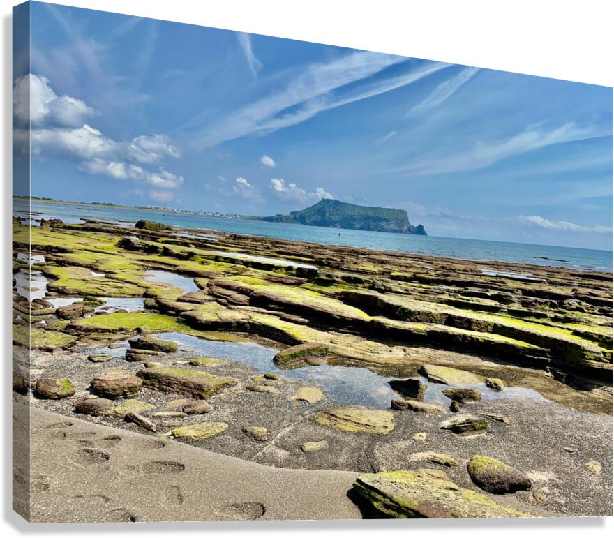 Seongsan Ilchulbong Jeju South Korea 1 Canvas Print