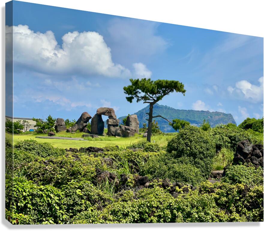 Seongsan Ilchulbong Jeju South Korea 4 Canvas Print