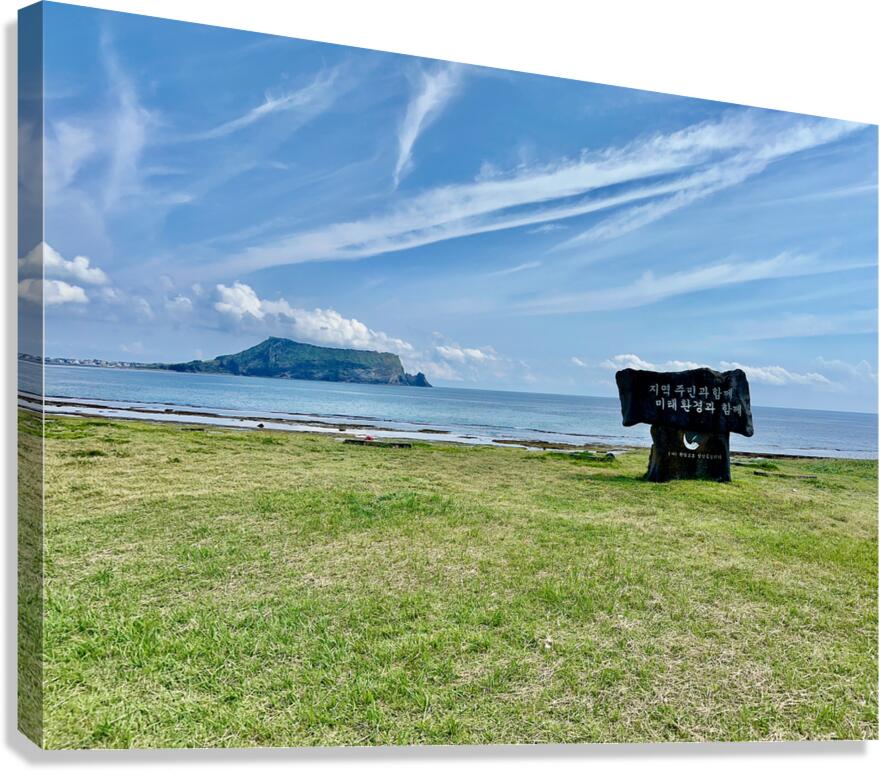 Seongsan Ilchulbong Jeju South Korea 3 Canvas Print