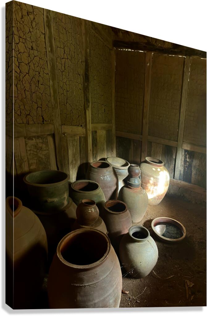 Stone Park Jeju South Korea 4 Canvas Print