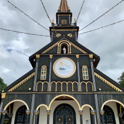 Saint Marys Black Wooden Cathedral of Kon Tum 2.