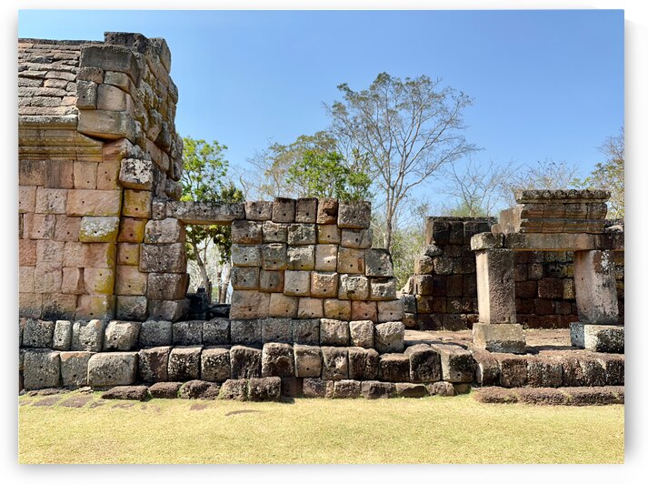 Temple Ruins in Nature by Jimmy Roy Photos