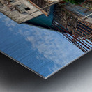 Nice Building in Construction Zone Metal print