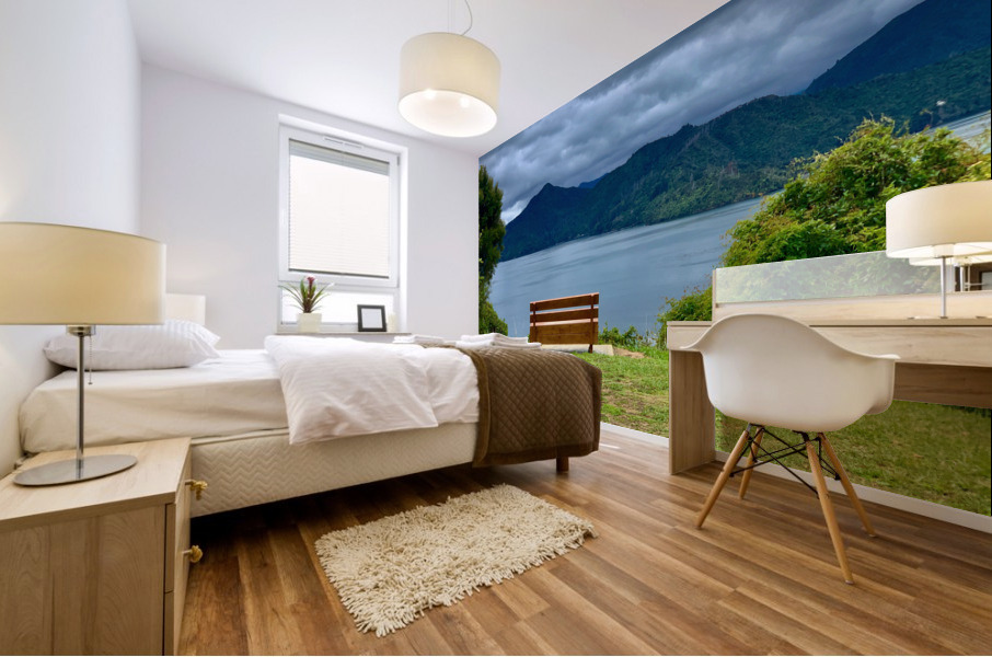 Sit with me 2 Mural print