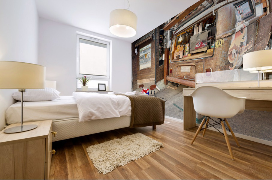 Coffee Truck Mural print