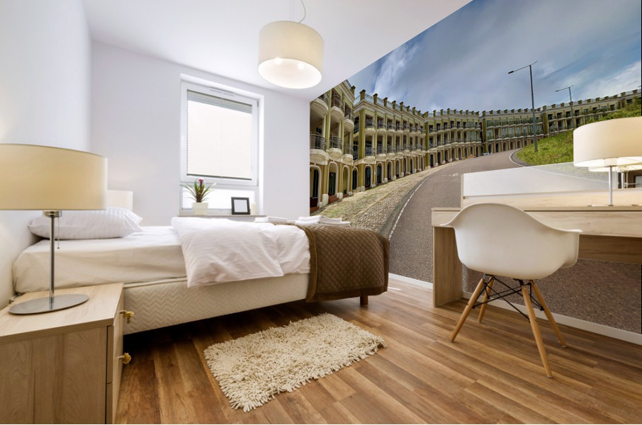 Copy  Paste Empty Apartments Mural print