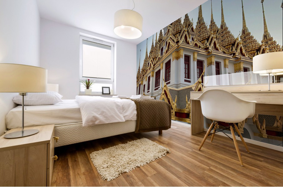 Wat Ratchanatdaram Worawihan 3 Mural print