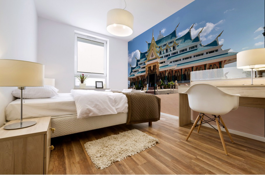 The stylish Wat Pa Phu Kon 2 Mural print