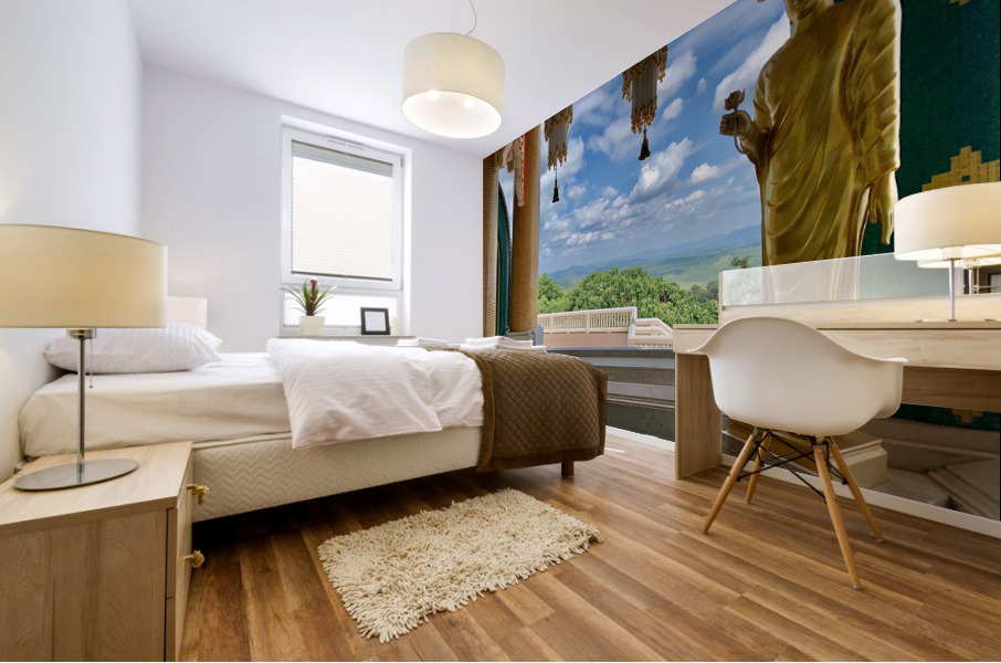 The stylish Wat Pa Phu Kon 5 Mural print