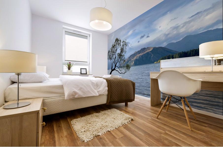 The Wanaka Tree New Zealand Mural print