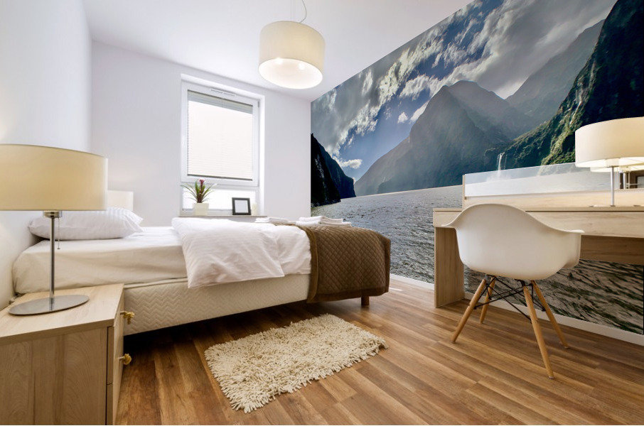 Milford Sound New Zealand 2 Mural print