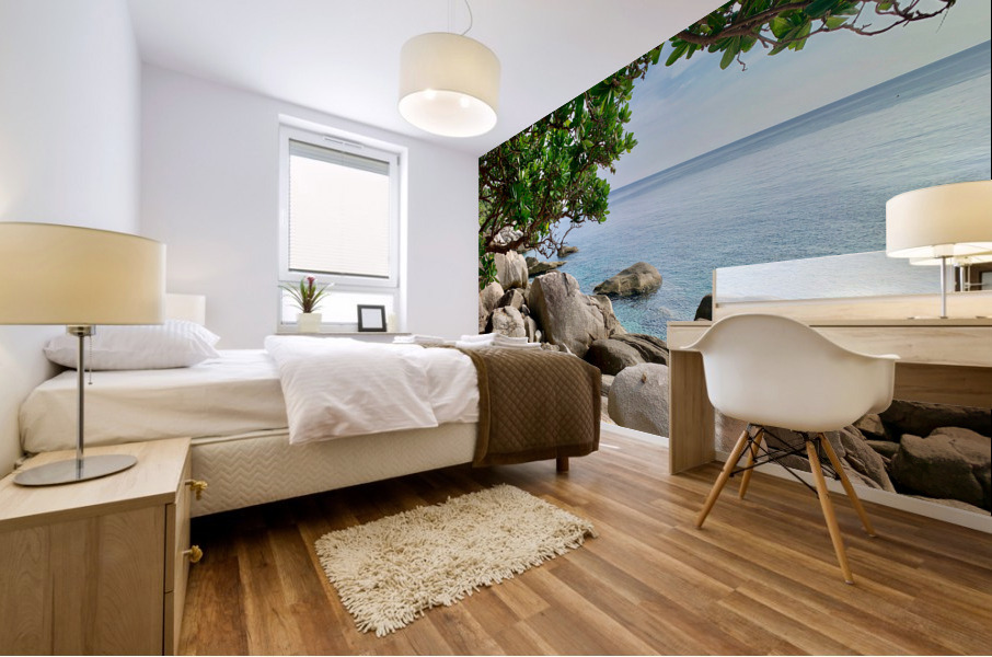 View on the Ocean Mural print