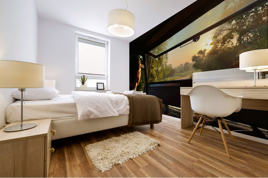 Safari Time Mural print