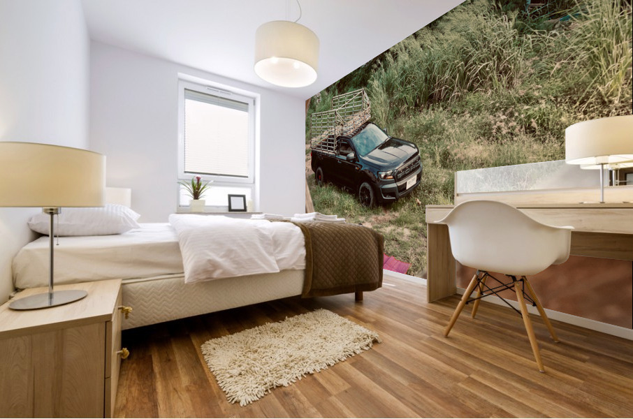 Ukulele Time Mural print