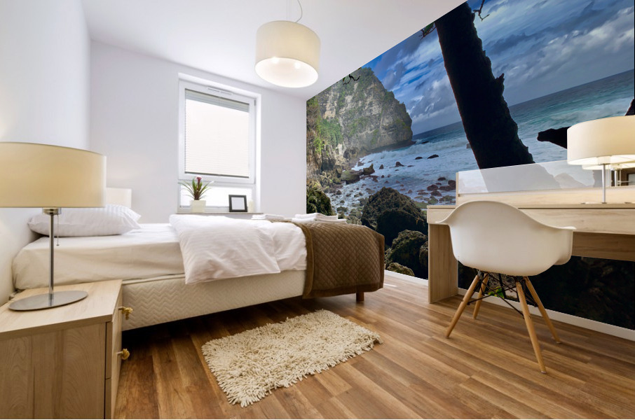 Mysterious Island Bay Mural print