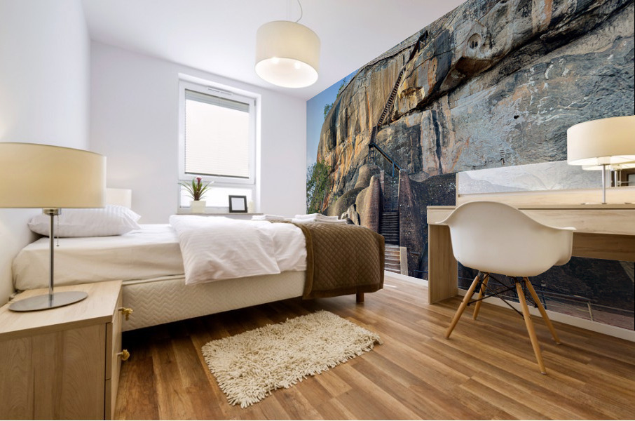 Lions Rock Sigiriya Sri Lanka Mural print