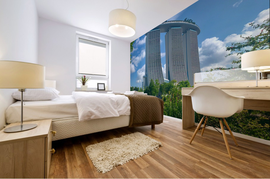 Marina Bay Sands Singapore Mural print