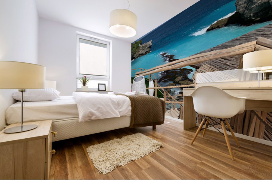 Teluk Luah Bay Nusa Lembongan Indonesia Mural print