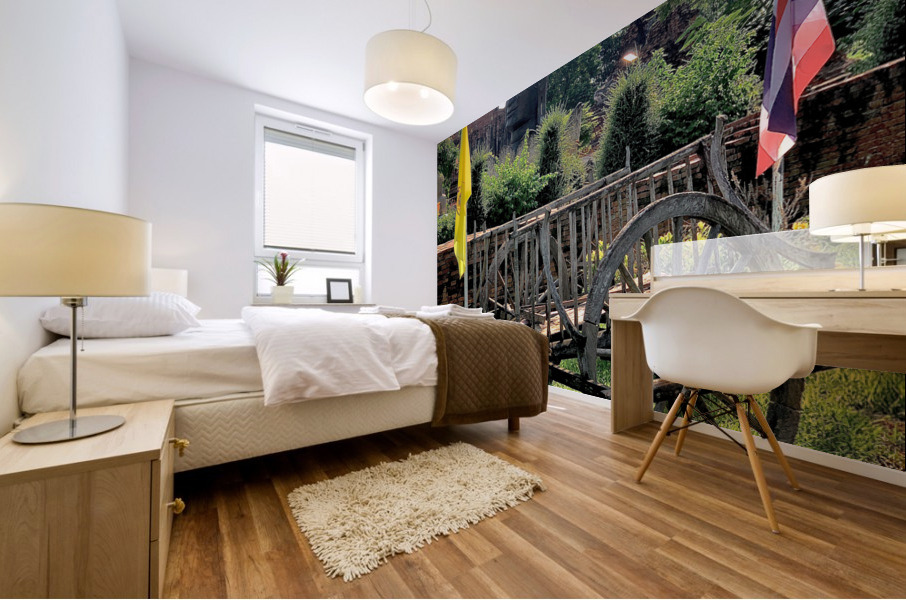 Ayutthaya Historical Park Temples 12 Mural print