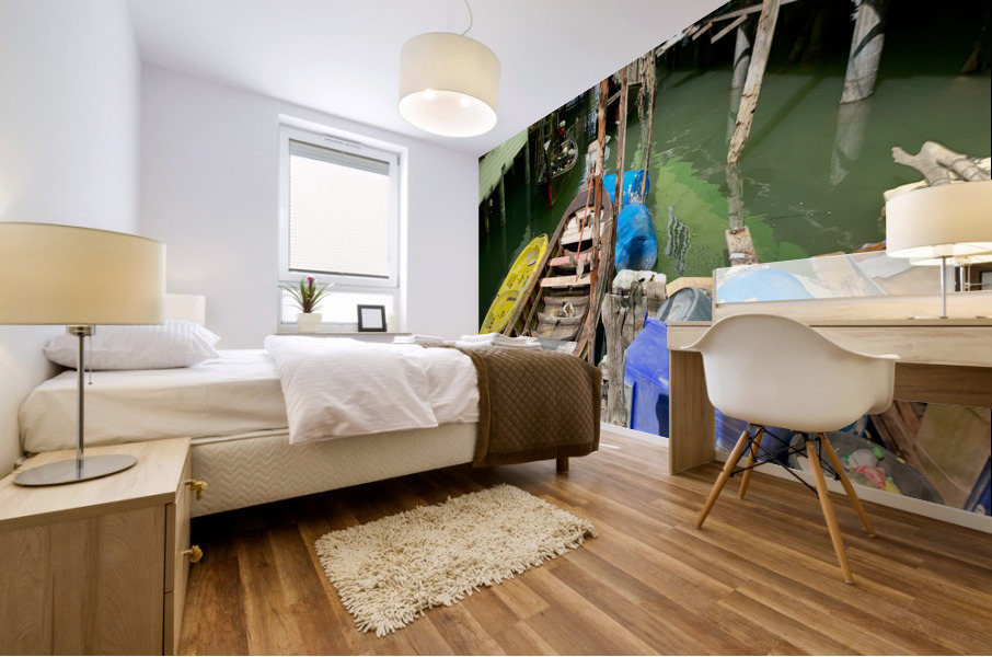 Koh Panyee Island Village Thailand Mural print