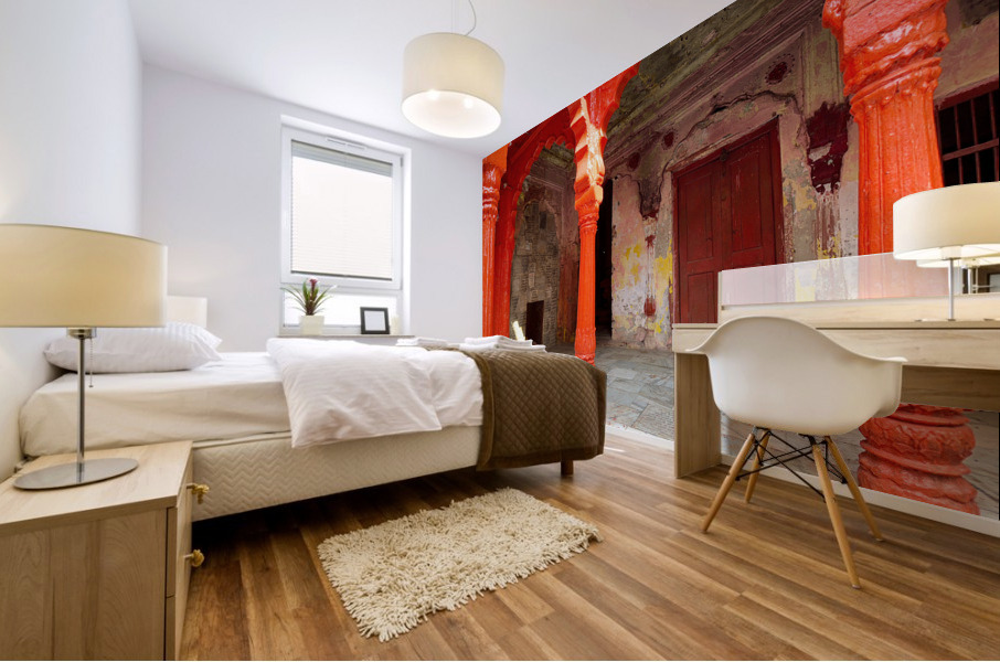 Vishram Ghat Temple 1 Mural print