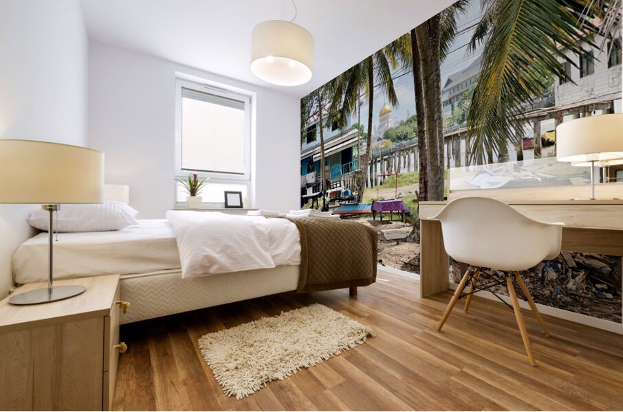 Kampong Ayer Floating Village Brunei 9 Mural print