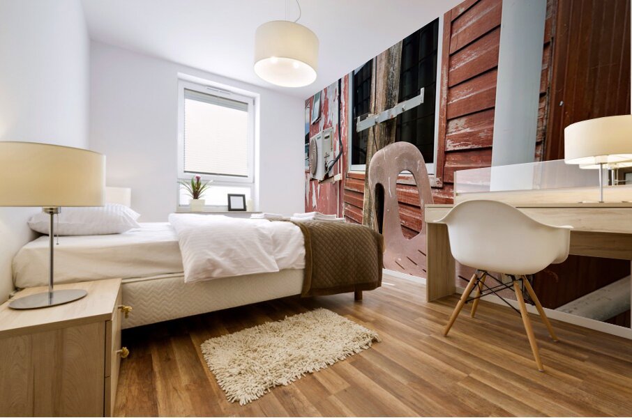 Sim Sim Traditional Floating Village in Sandakan 5 Mural print