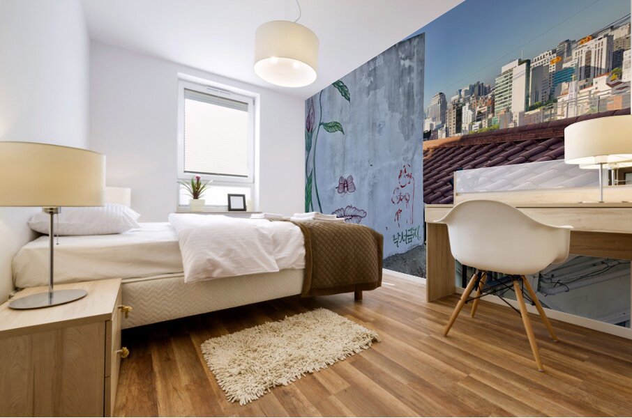 Ihwa Mural Village Seoul Korea 6 Mural print