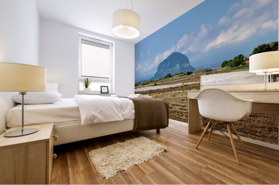Sanbangsan Mount Jeju South Korea 1 Mural print
