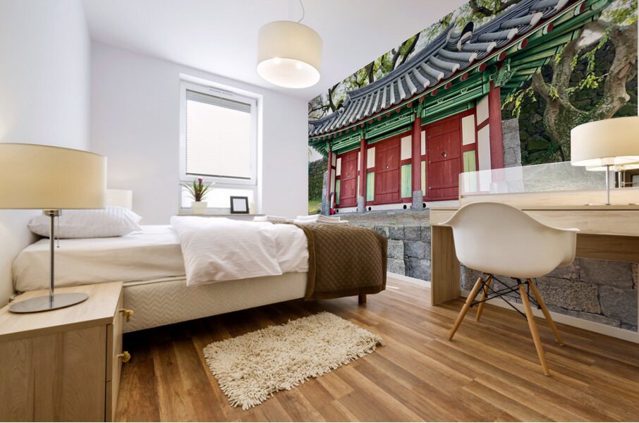 Around Jeju City South Korea 3 Mural print