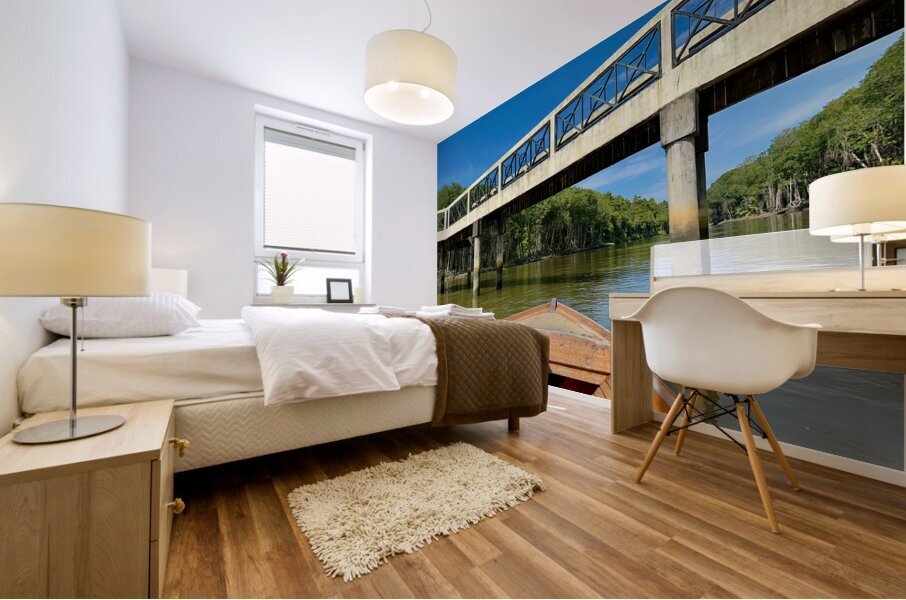 Kampong Ayer Floating Village Brunei 11 Mural print