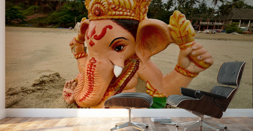 Ganesh on the Beach Wall Murals