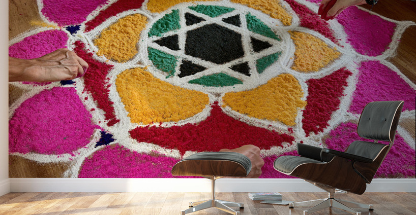 Mandala Hands Wall Murals