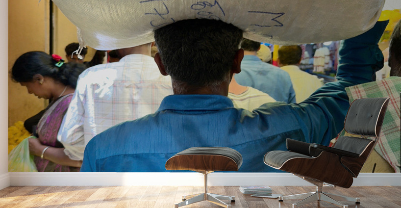 Rice Bag on the Head Wall Murals