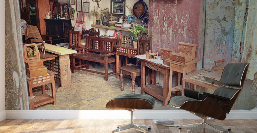 Antique Store Wall Murals