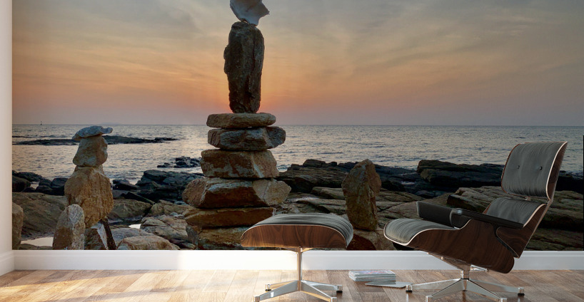 Rock Balancing 2 Wall Murals