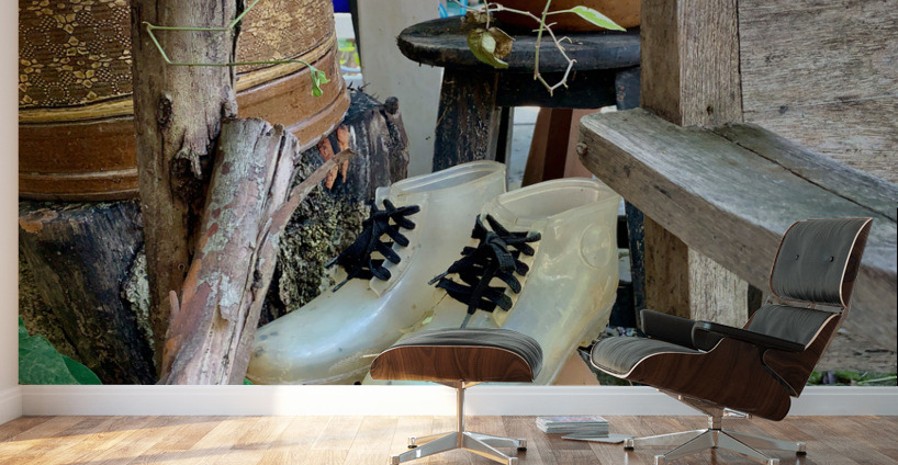 Transparent Boots Wall Murals