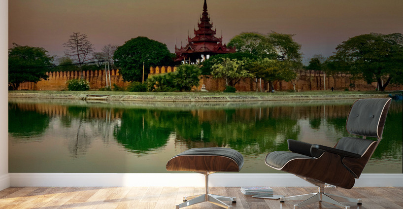 Reflections of Mandalay 2 Wall Murals