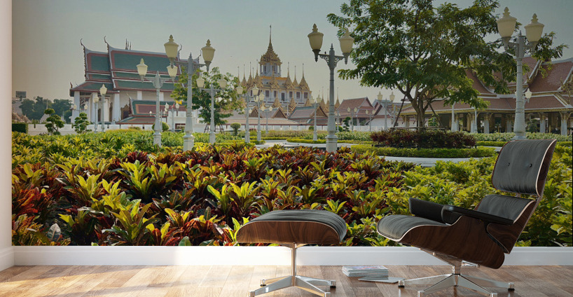 Wat Ratchanatdaram Worawihan 2 Wall Murals
