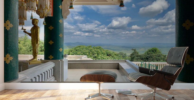 The stylish Wat Pa Phu Kon 6 Wall Murals