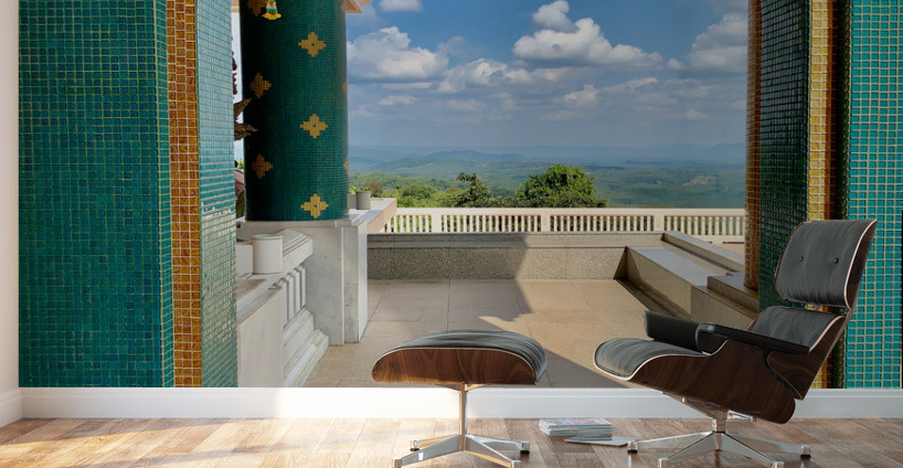 The stylish Wat Pa Phu Kon 4 Wall Murals