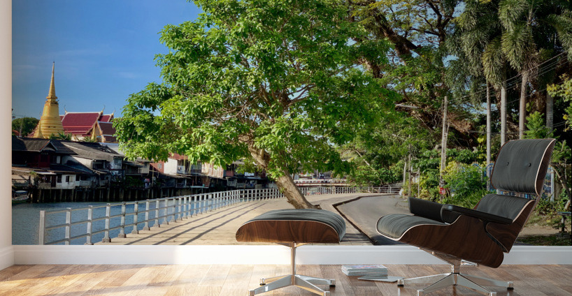 Tree Way Separation Wall Murals