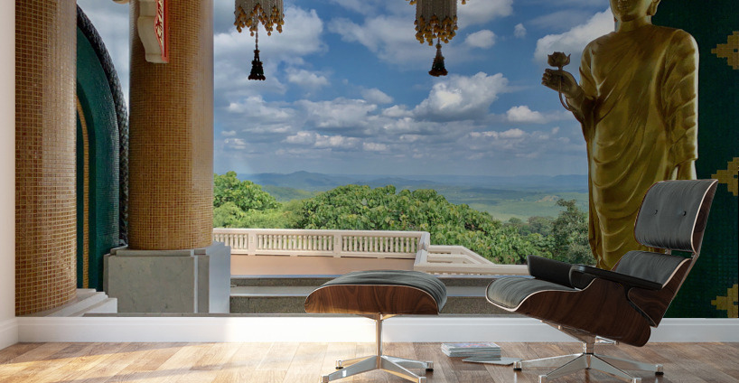 The stylish Wat Pa Phu Kon 5 Wall Murals