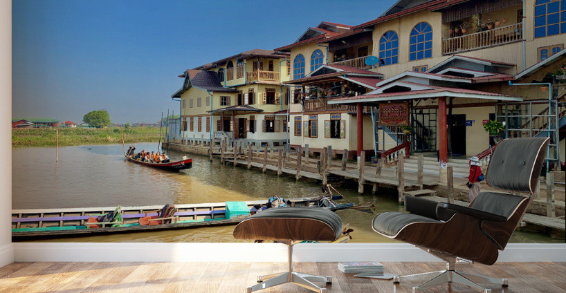 Inle Lake Shops Wall Murals